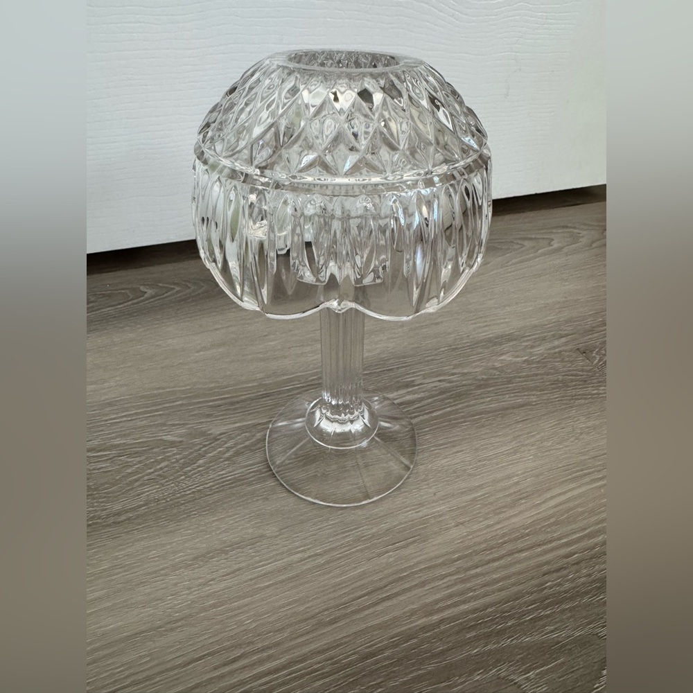 Elegant Crystal Glass Decorative Accent